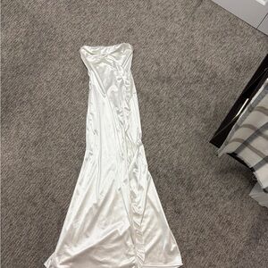 Lucy in the Sky Strapless White Dress